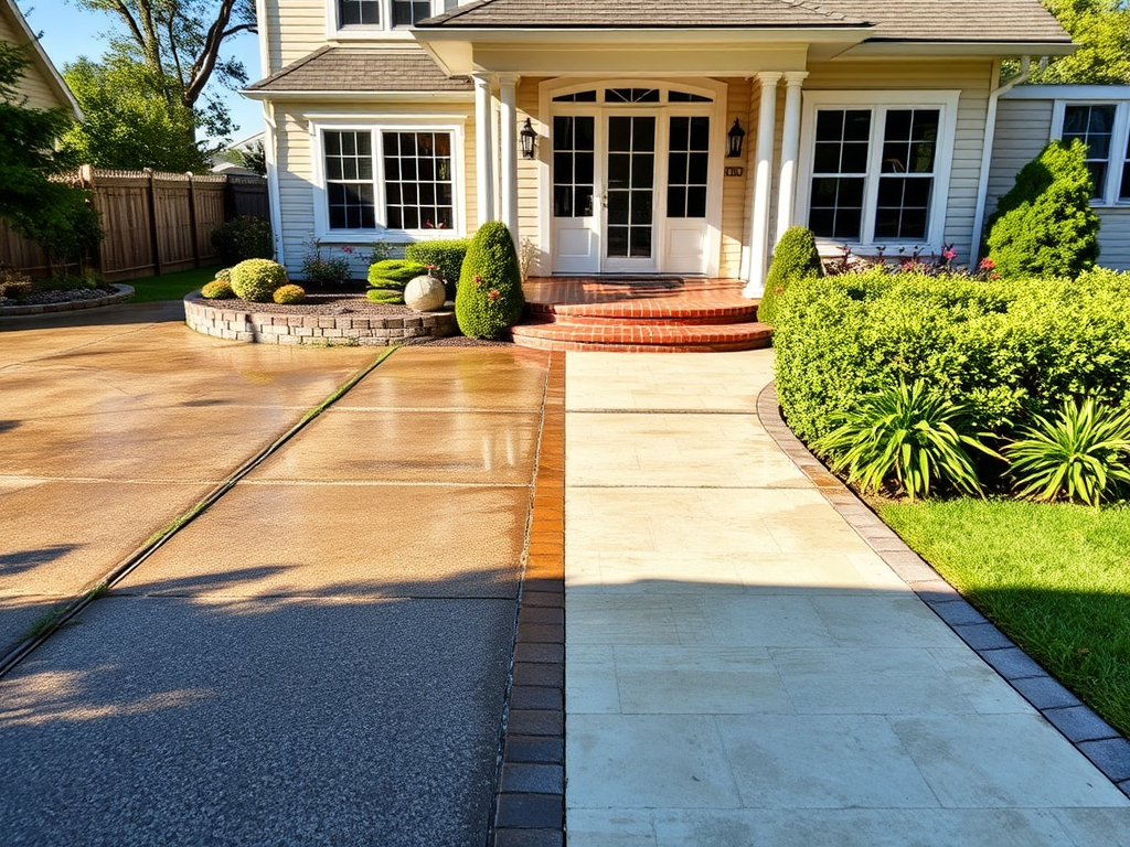Professionally pressure and soft-washing-in-san-antonio-services luxury Home in San Antonio.
